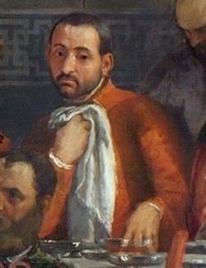 Figure 3a. Alessandro Vittoria according to our genuine proposal. Down: Alessandro Vittoria by Paolo Caliari, c. 1580, MET. AN 46.3.
